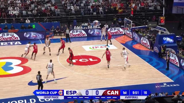 Canadá elimina a España en un emocionante partido de baloncesto Canadá elimina a España en un emocionante partido de baloncesto